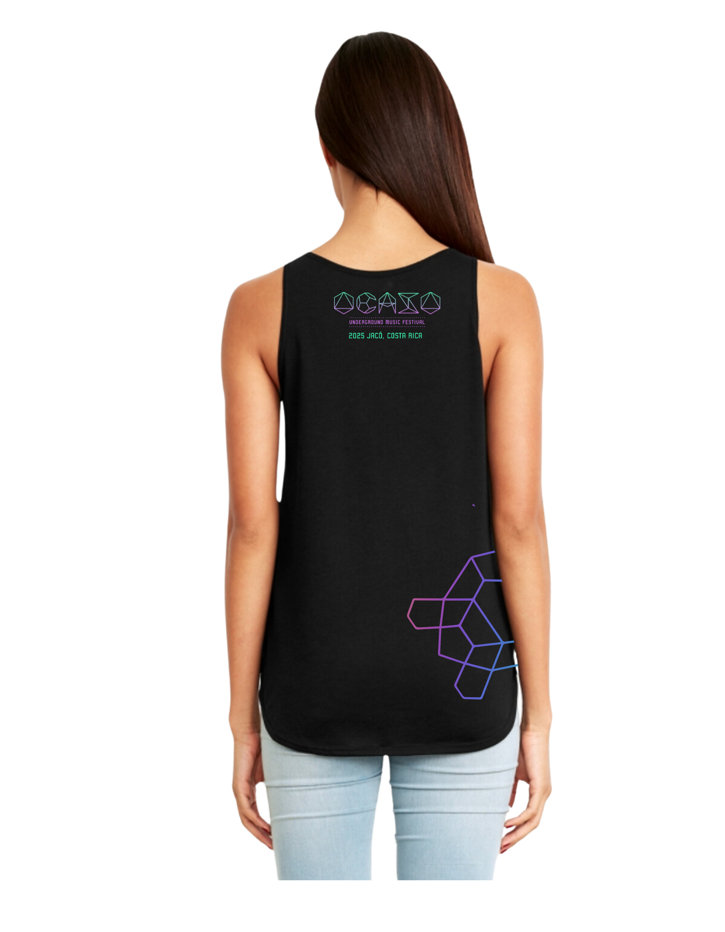 LIMITED Black Ocaso Festival Woman Tank