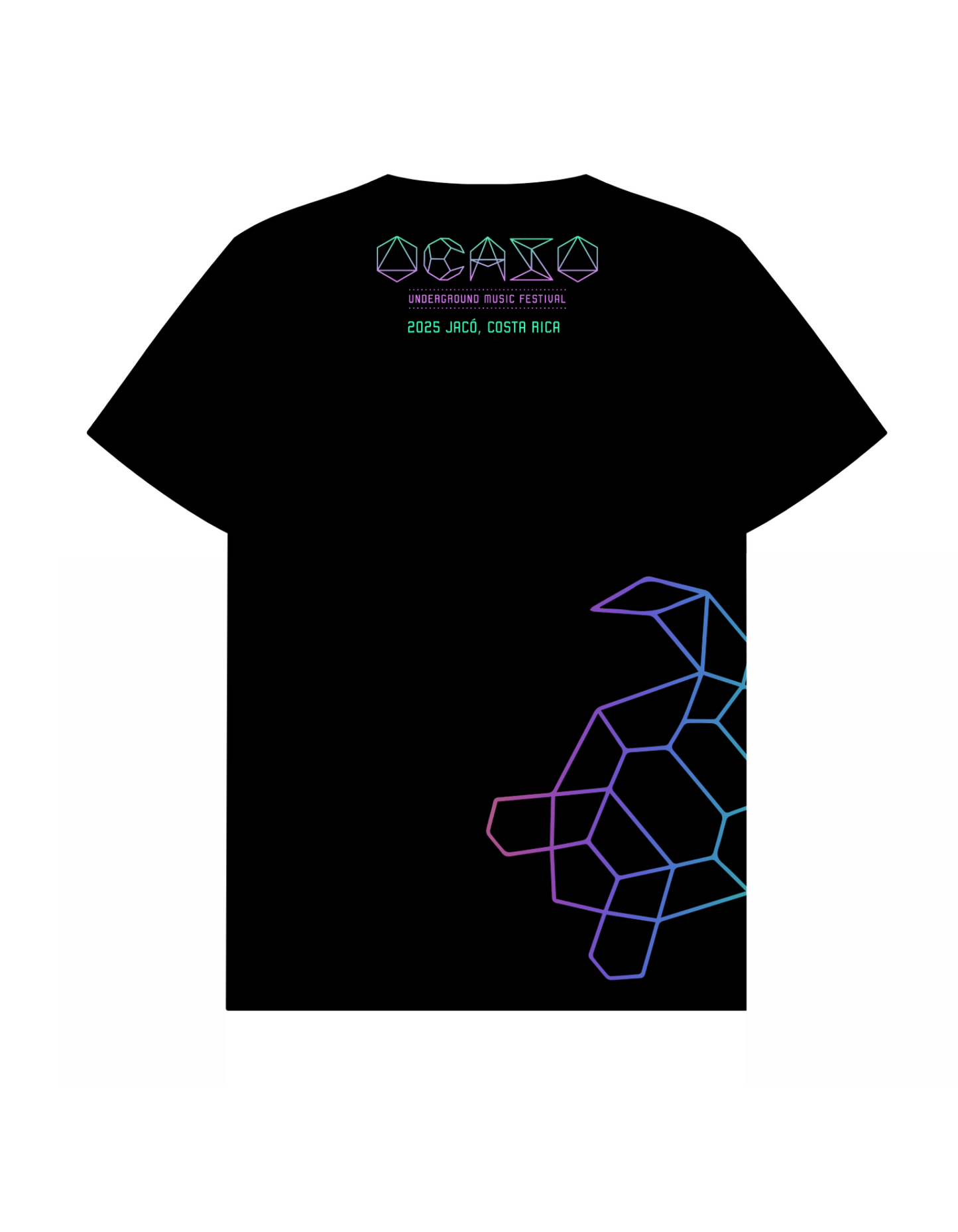 LIMITED Black Ocaso Festival Man T-Shirt